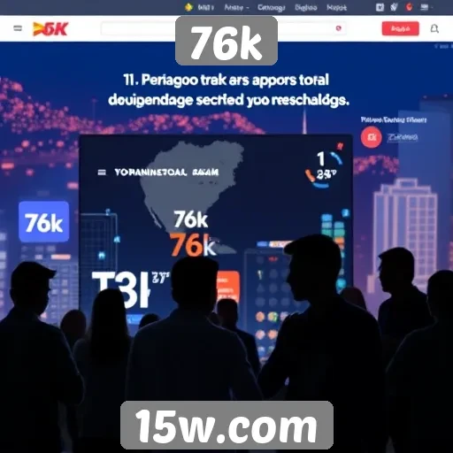 Estudo revela a popularidade crescente do site 76k