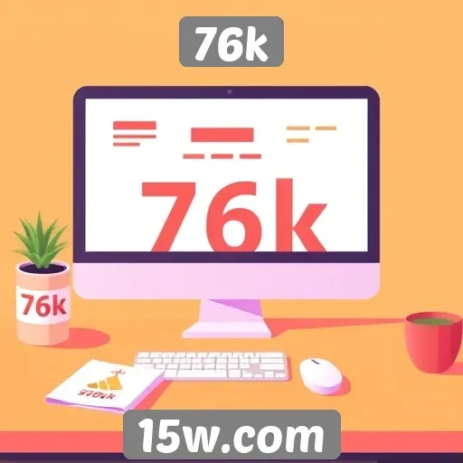 Perspectivas de monetização no site 76k